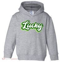 Lucky Retro St Patrick's Day Toddler Hoodie thumb 0