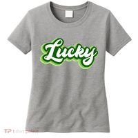 Lucky Retro St Patrick's Day Women's T-Shirt thumb 0