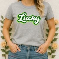Lucky Retro St Patrick's Day Women's T-Shirt thumb 2
