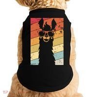 Llama Retro Style Alpaca Doggie Tank thumb 0
