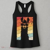 Llama Retro Style Alpaca Women's Tank Top thumb 3