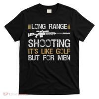 Long Range Shooting It's Like Golf But For Sniper T-Shirt thumb 0
