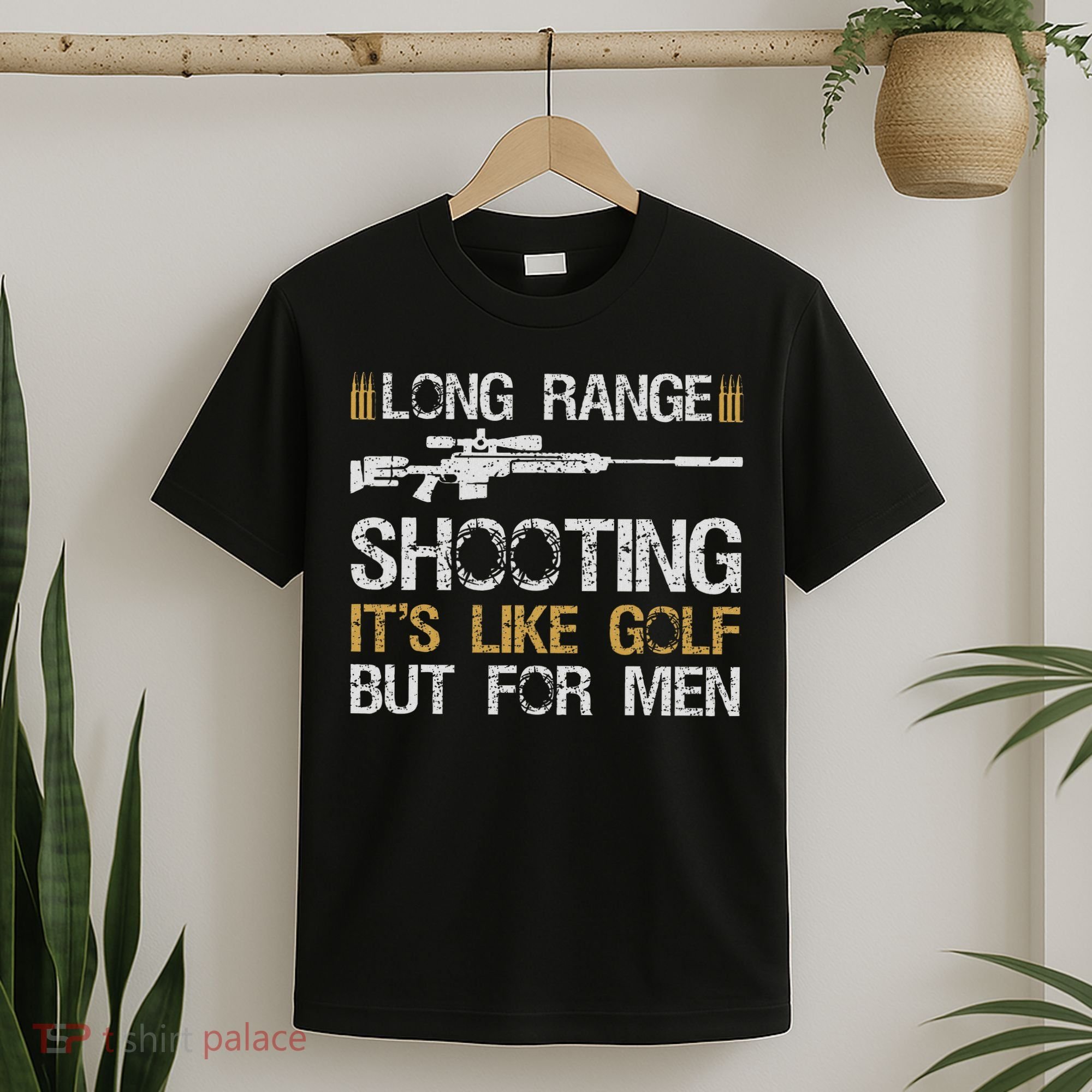 Long Range Shooting It's Like Golf But For Sniper T-Shirt