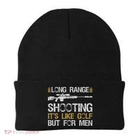 Long Range Shooting It's Like Golf But For Sniper Beanie thumb 0