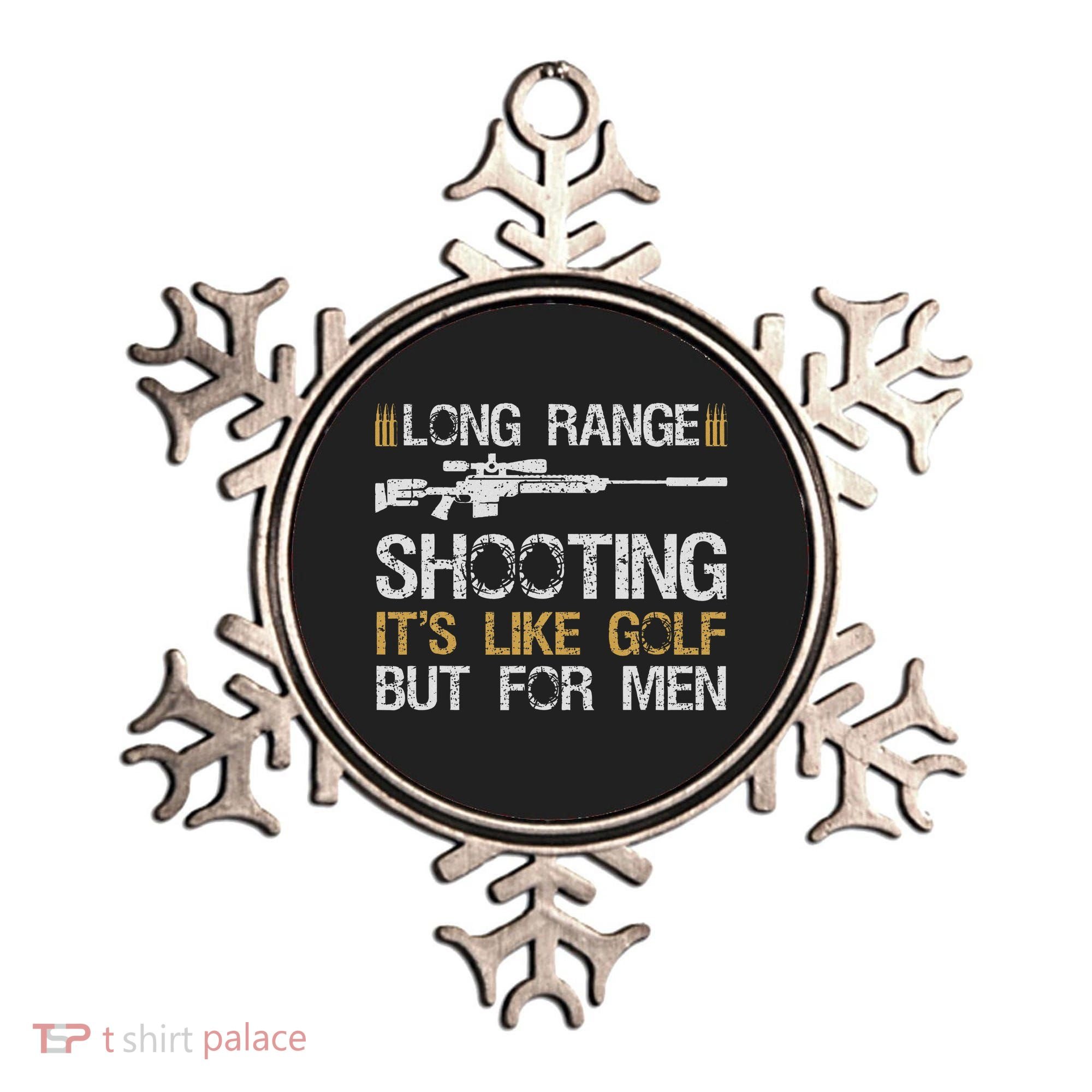 Long Range Shooting It's Like Golf But For Sniper Ornament
