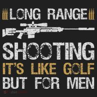 Long Range Shooting It's Like Golf But For Sniper Golf Towel thumb 3