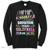 Last Radiation Today Ring The Bell_ Breast Cancer Warrior Sweatshirt thumb 0