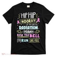 Last Radiation Today Ring The Bell_ Breast Cancer Warrior T-Shirt thumb 0