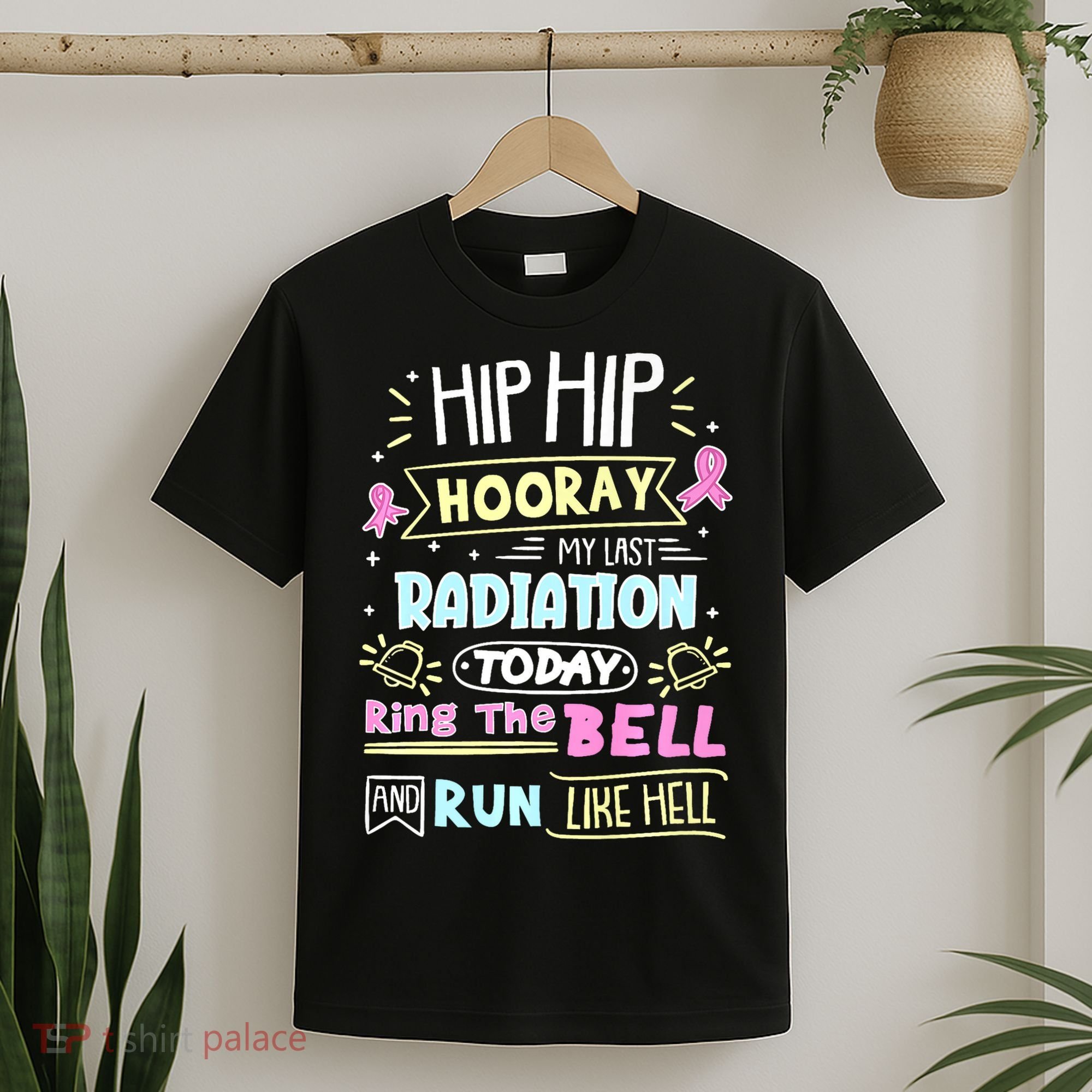 Last Radiation Today Ring The Bell_ Breast Cancer Warrior T-Shirt