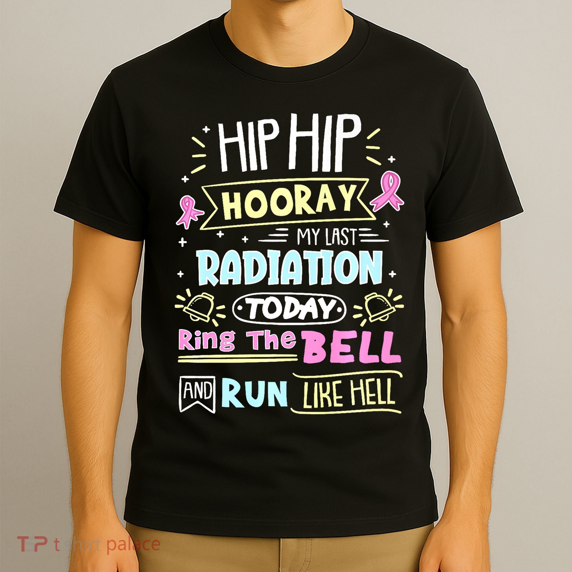 Last Radiation Today Ring The Bell_ Breast Cancer Warrior T-Shirt