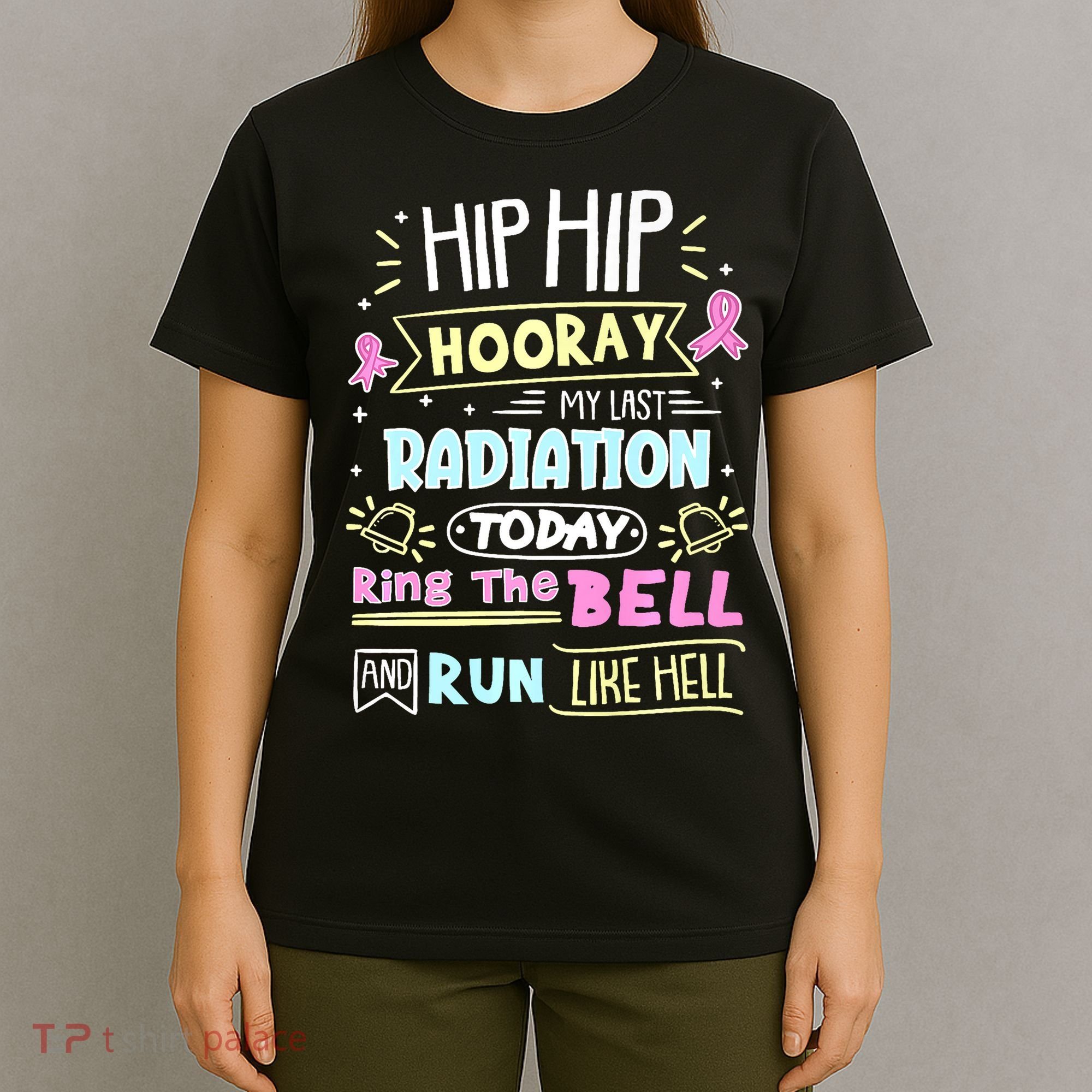 Last Radiation Today Ring The Bell_ Breast Cancer Warrior T-Shirt