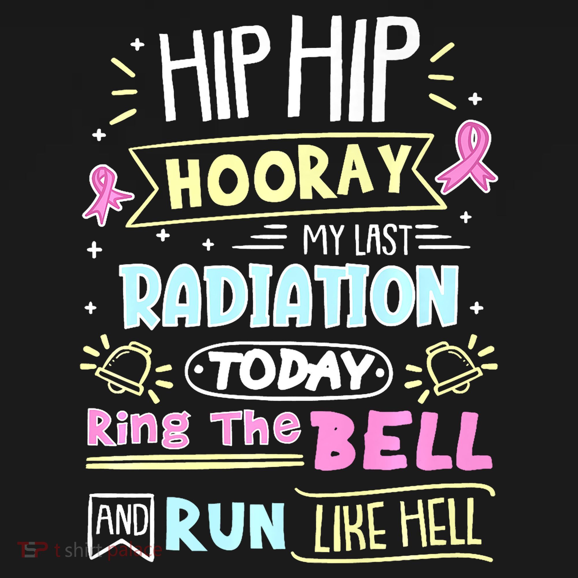 Last Radiation Today Ring The Bell_ Breast Cancer Warrior Women's Hoodie