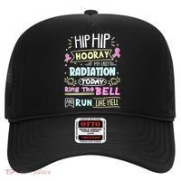 Last Radiation Today Ring The Bell_ Breast Cancer Warrior Hat thumb 0