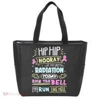 Last Radiation Today Ring The Bell_ Breast Cancer Warrior Tote Bag thumb 0