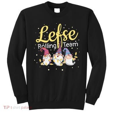 Lefse Rolling Team Gnome Christmas Norway Xmas Ornament Gift Sweatshirt