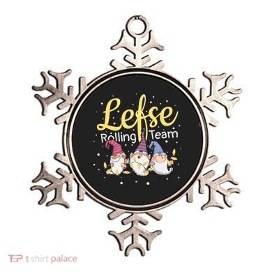 Lefse Rolling Team Gnome Christmas Norway Xmas Ornament Gift Ornament