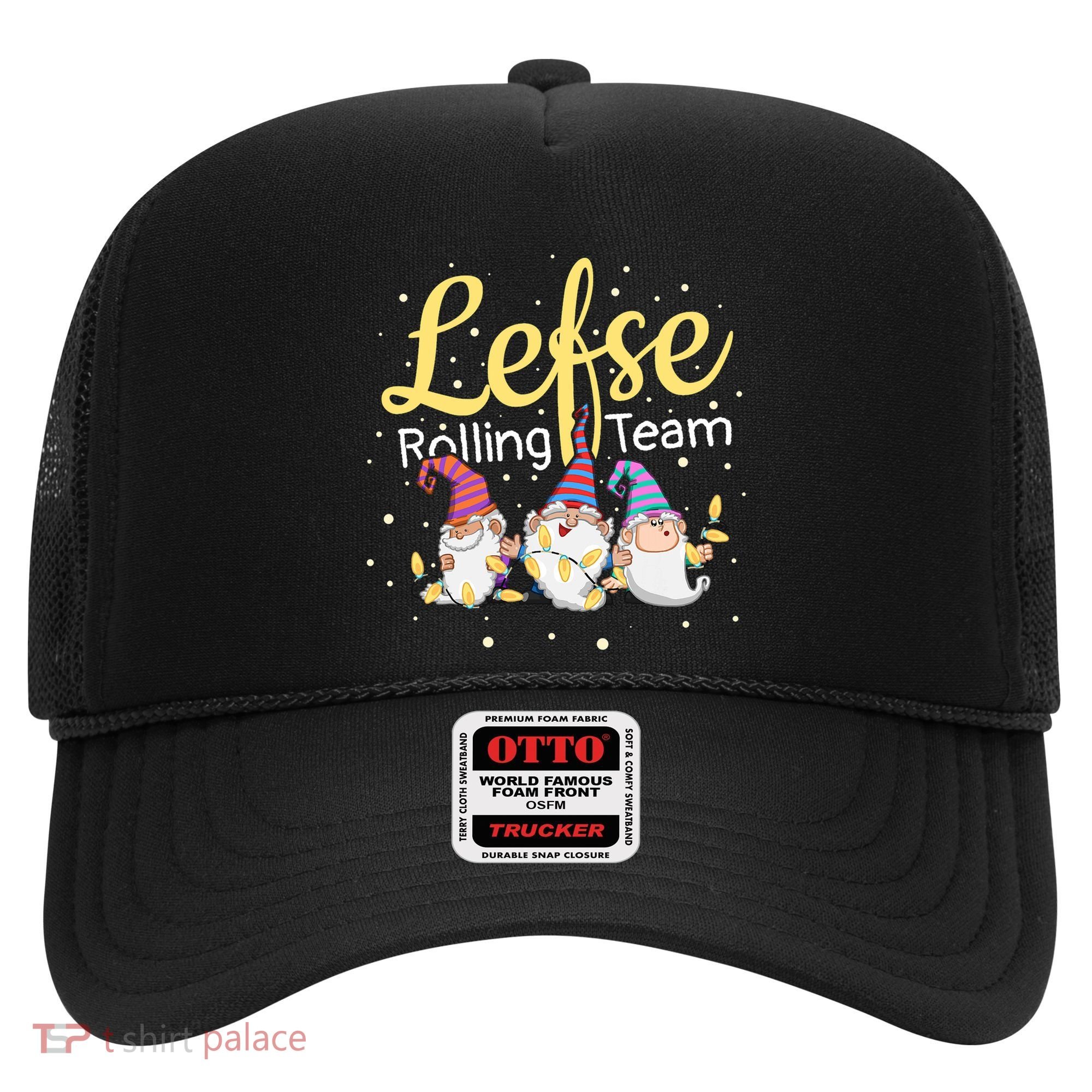 Lefse Rolling Team Gnome Christmas Norway Xmas Ornament Gift Hat