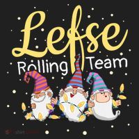 Lefse Rolling Team Gnome Christmas Norway Xmas Ornament Gift Hat thumb 2