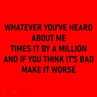 Love Reality Tv Show Quote Whatever You Heard About Me Santa Hat thumb 1