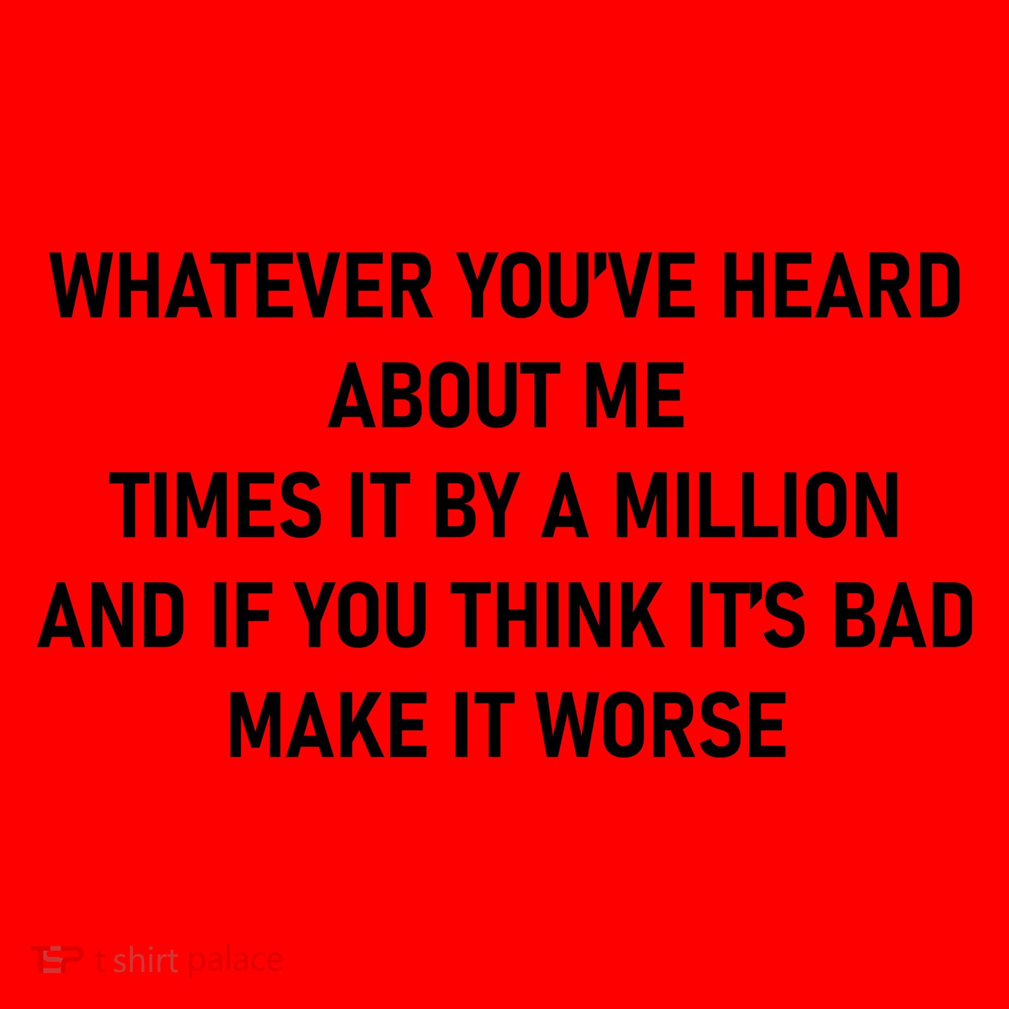 Love Reality Tv Show Quote Whatever You Heard About Me Santa Hat