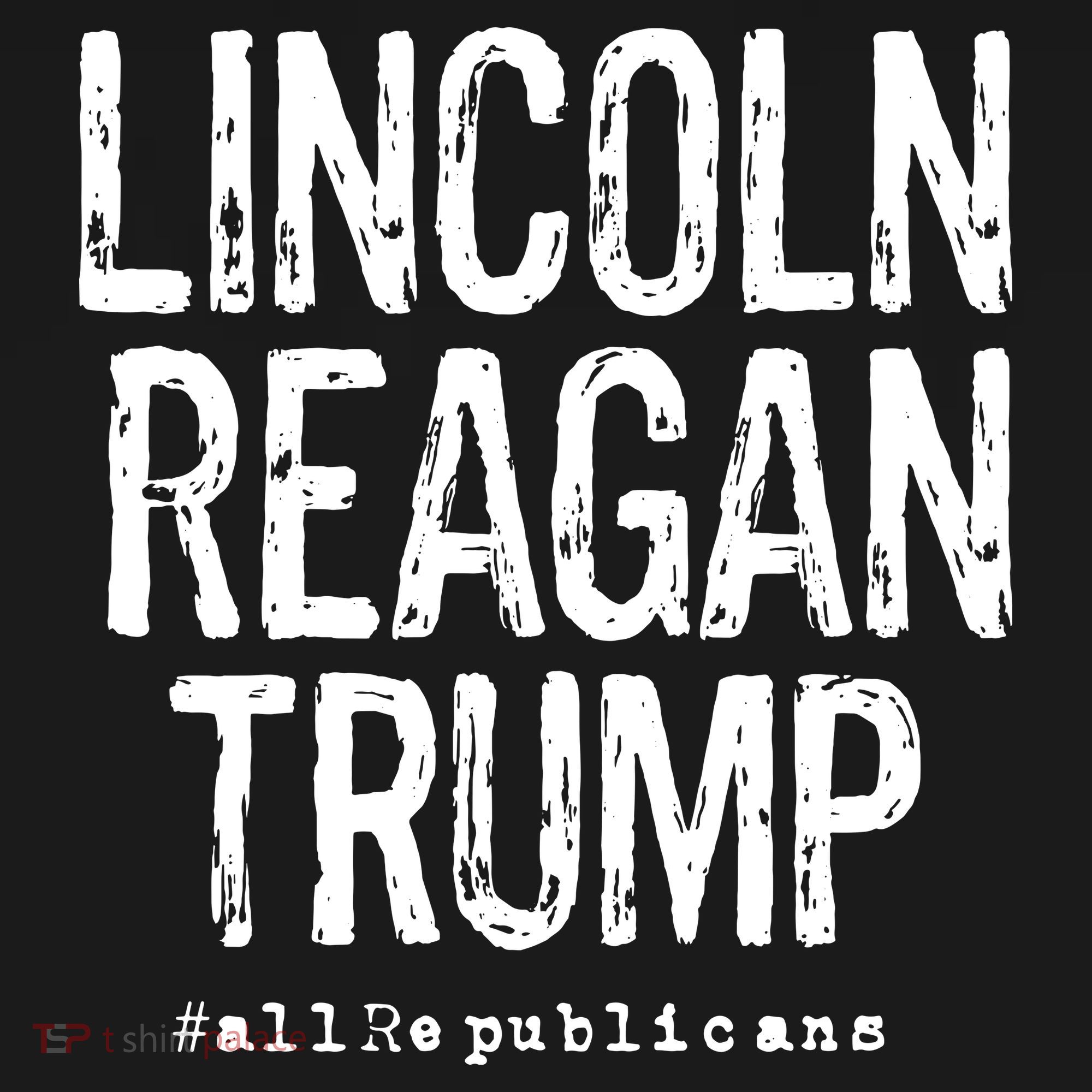 Lincoln Reagan Trump Favorite Presidents T-Shirt