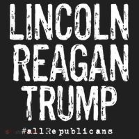 Lincoln Reagan Trump Favorite Presidents Beanie thumb 2
