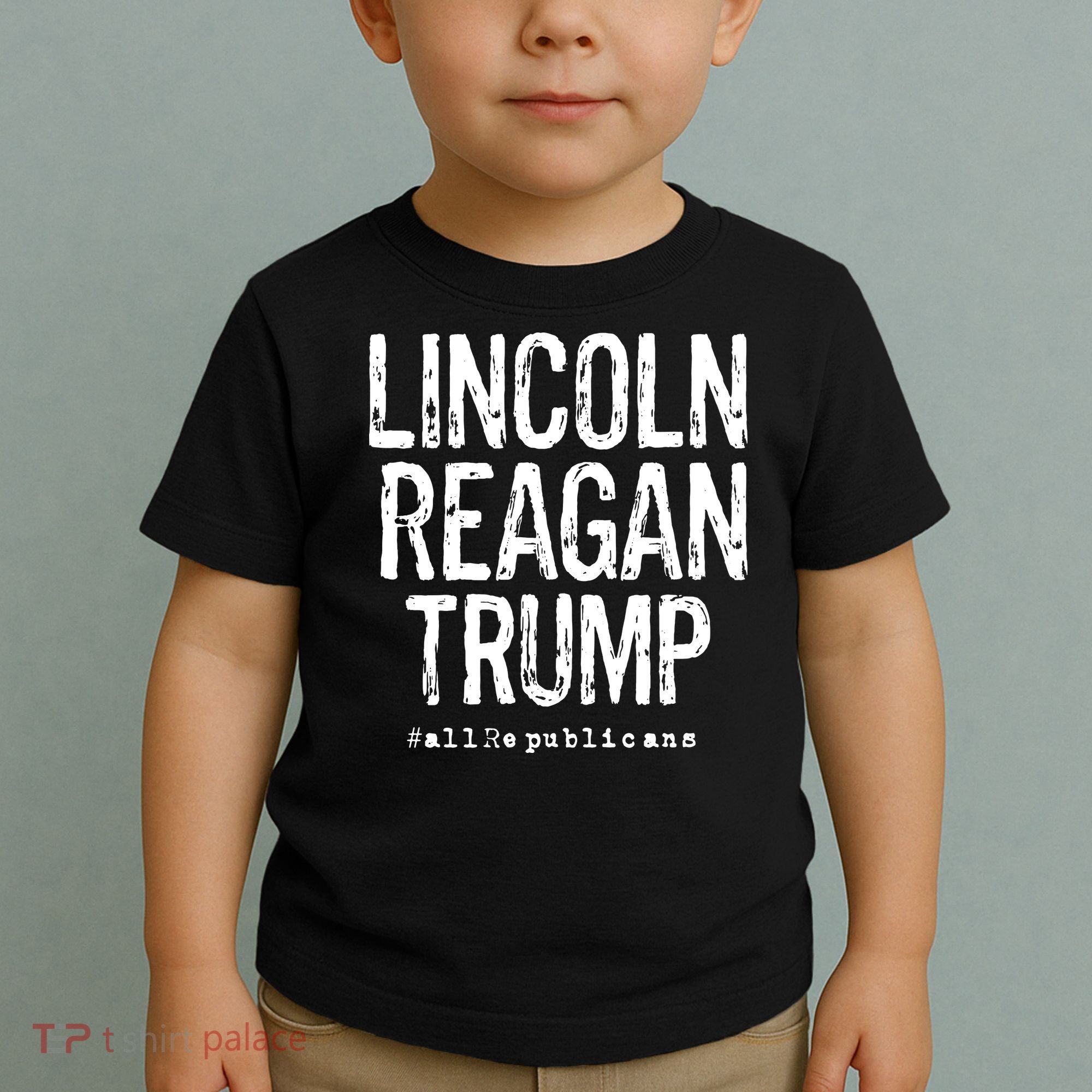 Lincoln Reagan Trump Favorite Presidents Toddler T-Shirt