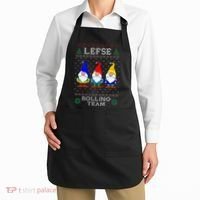 Lefse Rolling Team Christmas Baking Tomte Gnome Xmas  Apron thumb 2