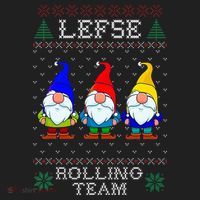 Lefse Rolling Team Christmas Baking Tomte Gnome Xmas  Tumbler thumb 3