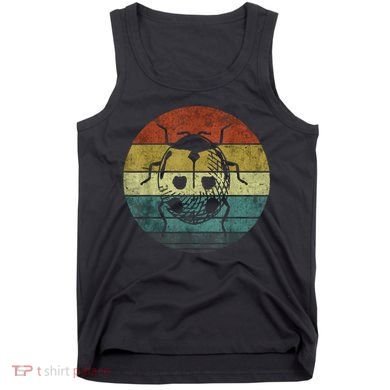 Ladybug Retro Vintage 60s 70s Sunset Bug Insect Tank Top