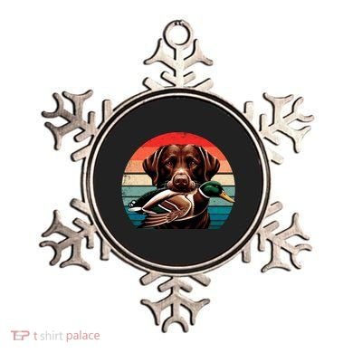 Labrador Retriever With Mallard Duck Hunting Gift Ornament