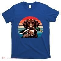 Labrador Retriever With Mallard Duck Hunting Gift T-Shirt thumb 0