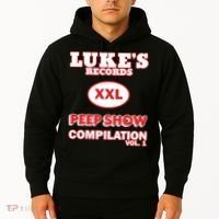 Lukes Records Xxl Peep Show Compilation Vol 1 Hoodie thumb 2