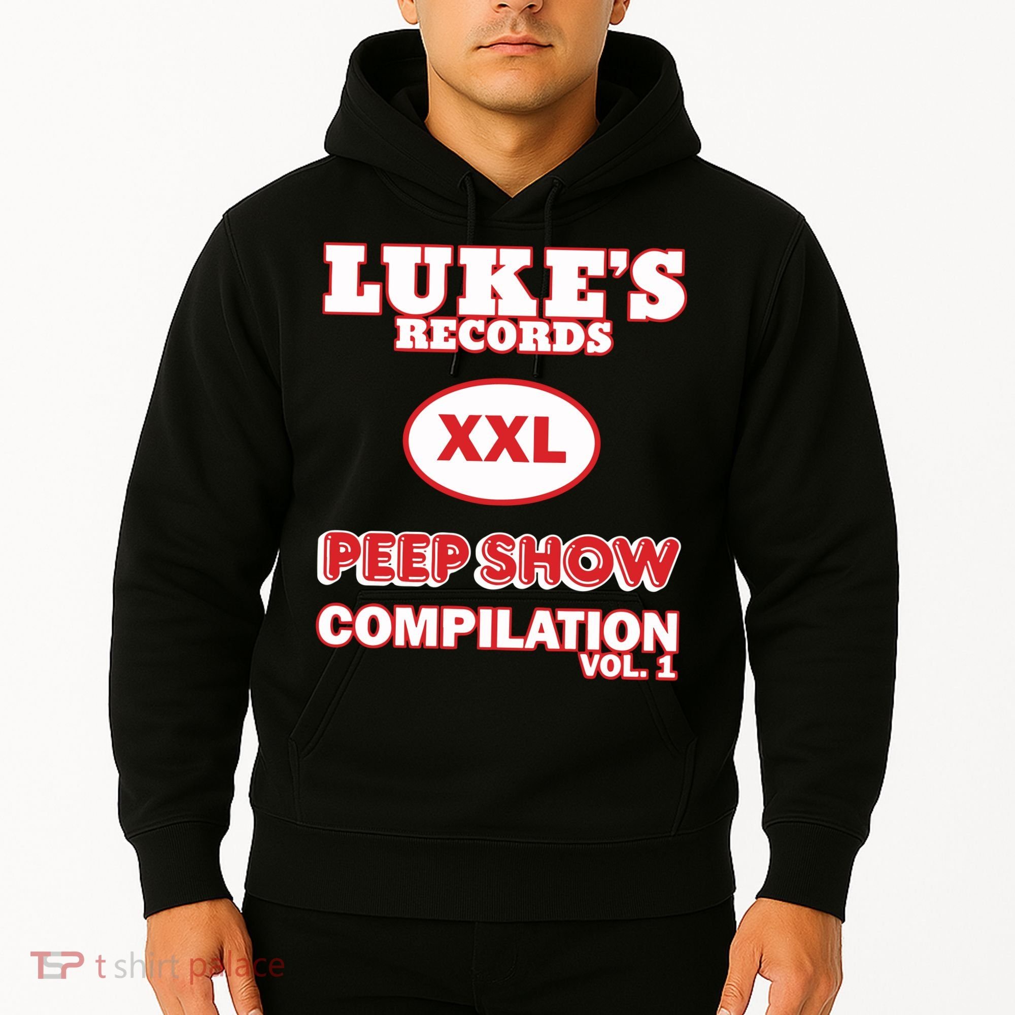 Lukes Records Xxl Peep Show Compilation Vol 1 Hoodie