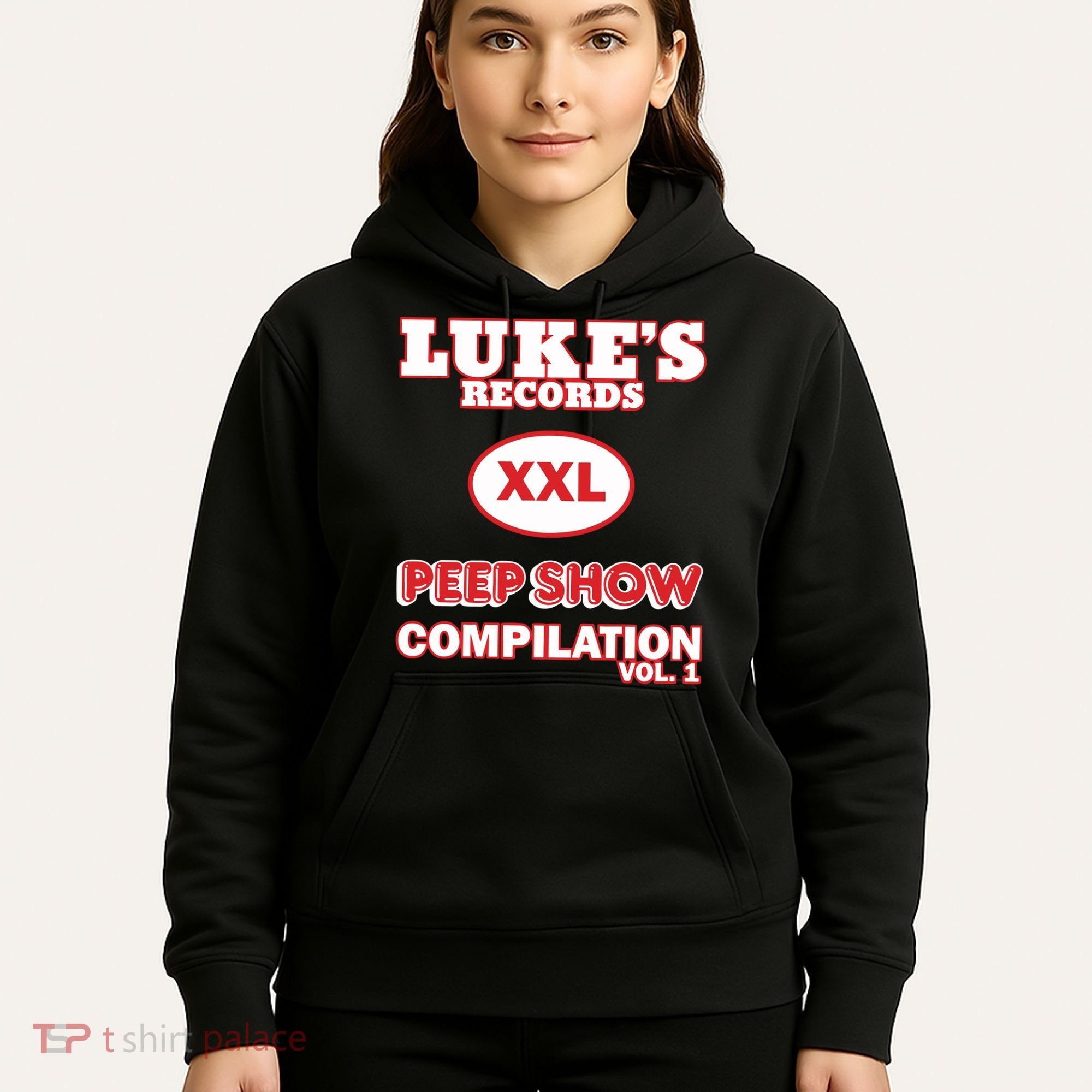 Lukes Records Xxl Peep Show Compilation Vol 1 Hoodie