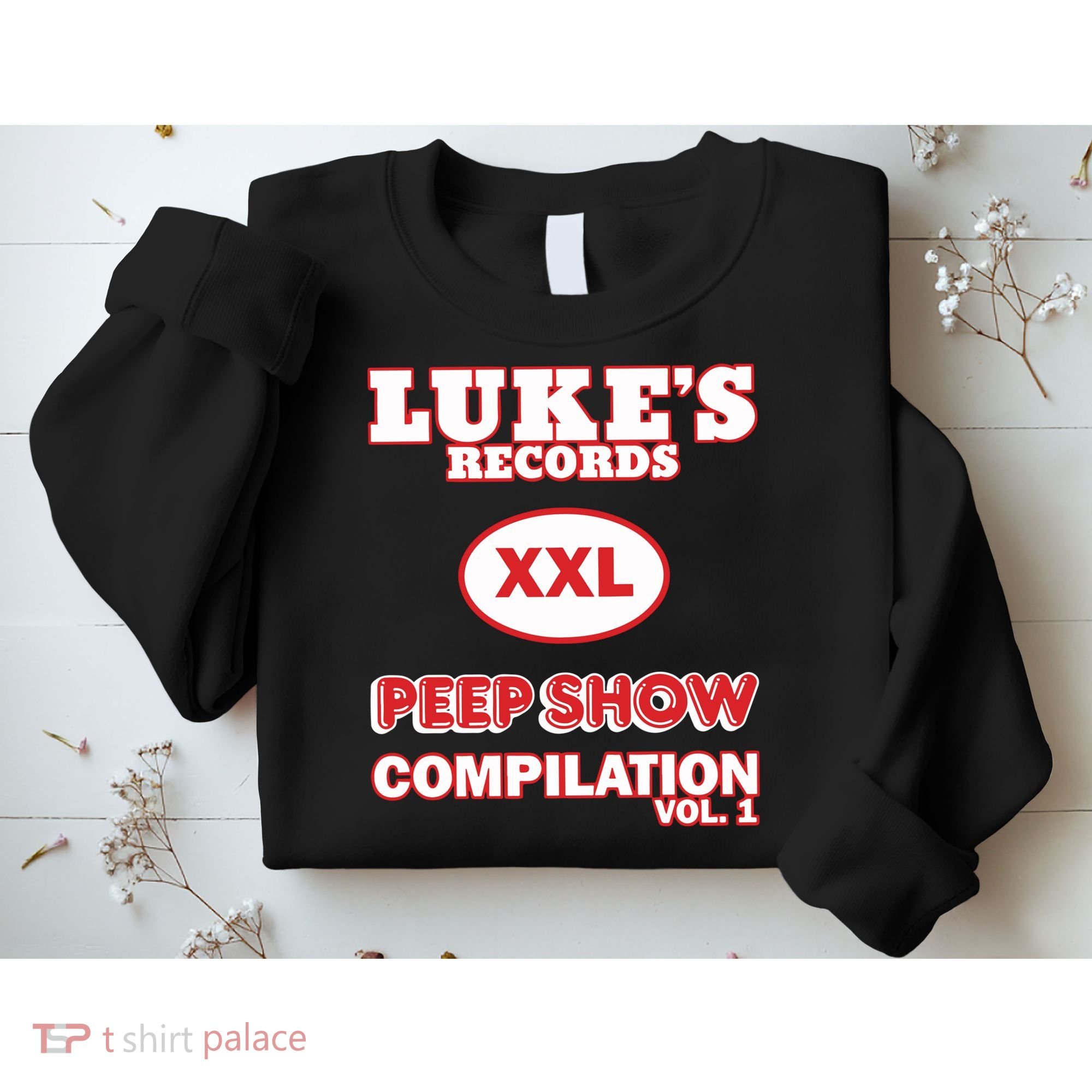 Lukes Records Xxl Peep Show Compilation Vol 1 Sweatshirt