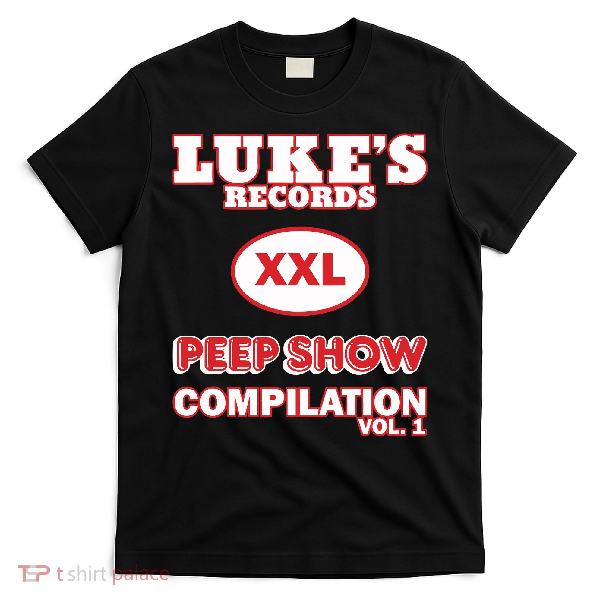Lukes Records Xxl Peep Show Compilation Vol 1 T-Shirt