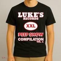 Lukes Records Xxl Peep Show Compilation Vol 1 T-Shirt thumb 3