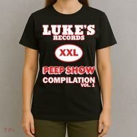 Lukes Records Xxl Peep Show Compilation Vol 1 T-Shirt thumb 4