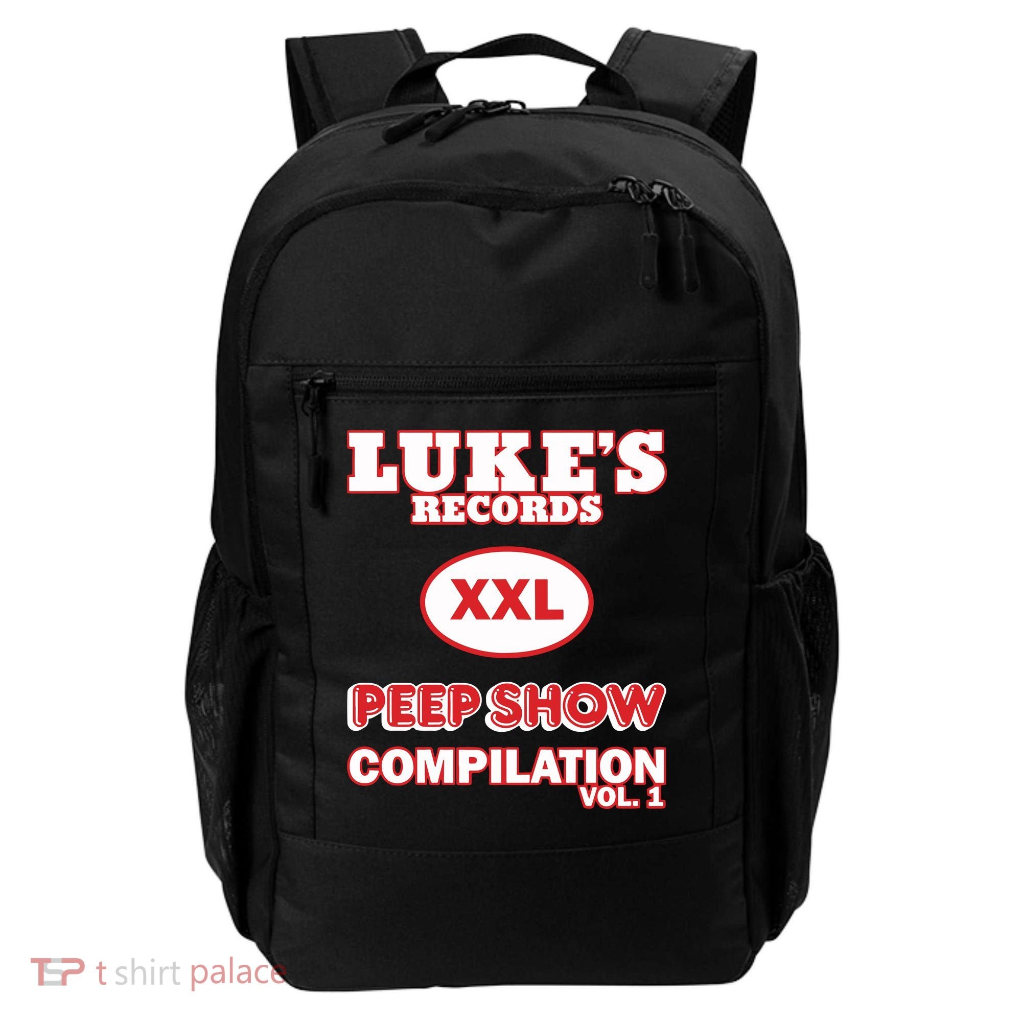 Lukes Records Xxl Peep Show Compilation Vol 1 Backpack
