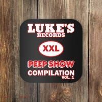 Lukes Records Xxl Peep Show Compilation Vol 1 Coaster thumb 0