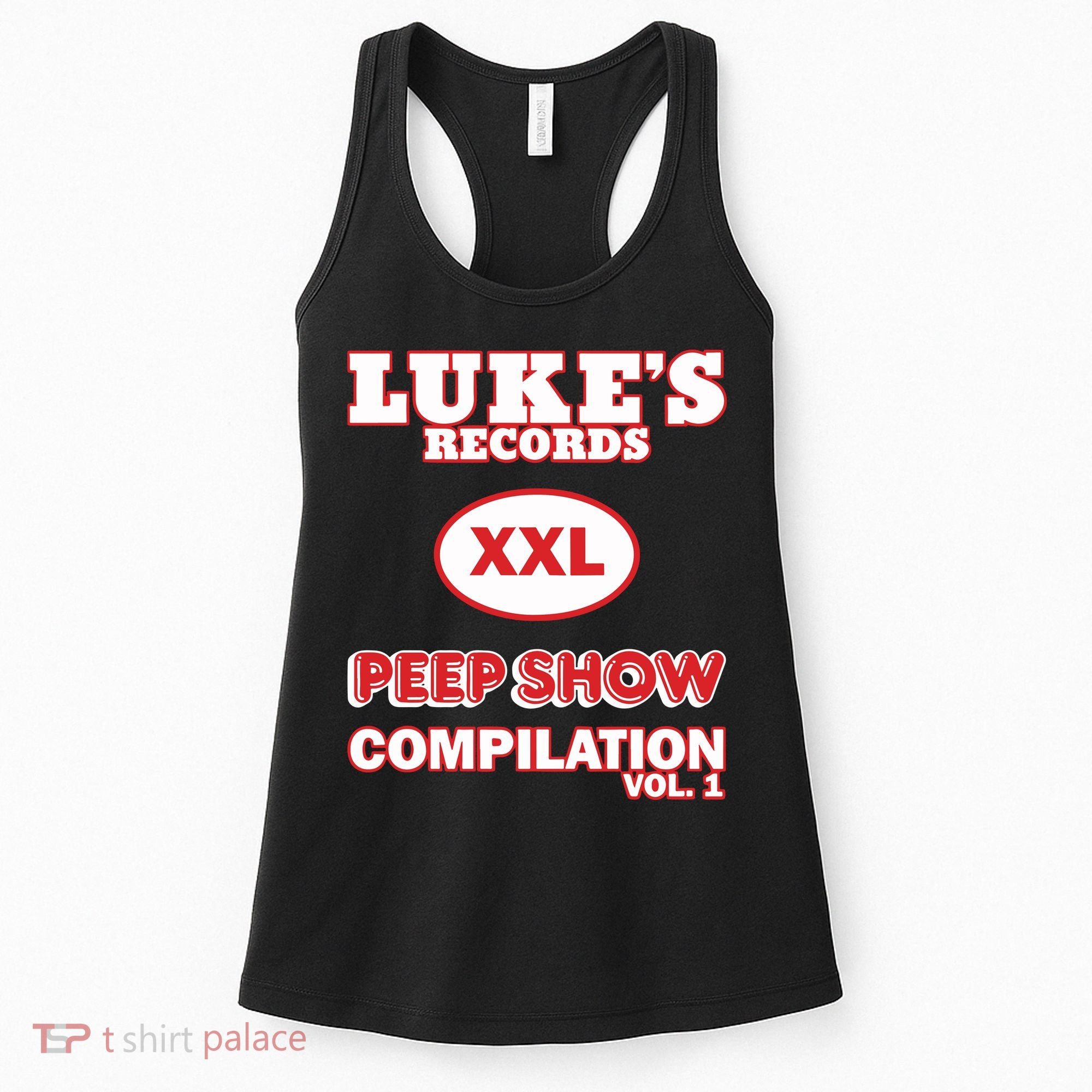 Lukes Records Xxl Peep Show Compilation Vol 1 Women's Tank Top