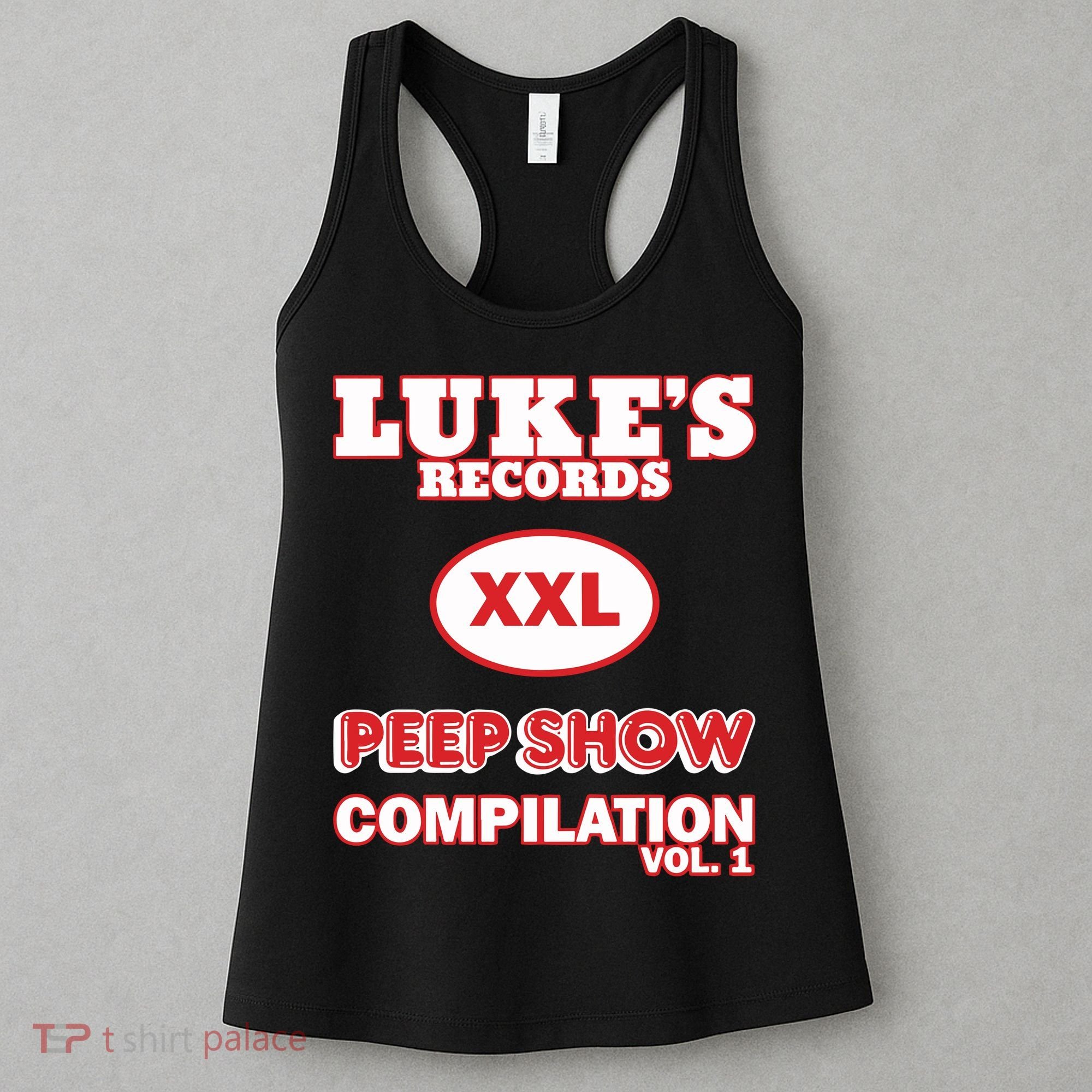 Lukes Records Xxl Peep Show Compilation Vol 1 Women's Tank Top