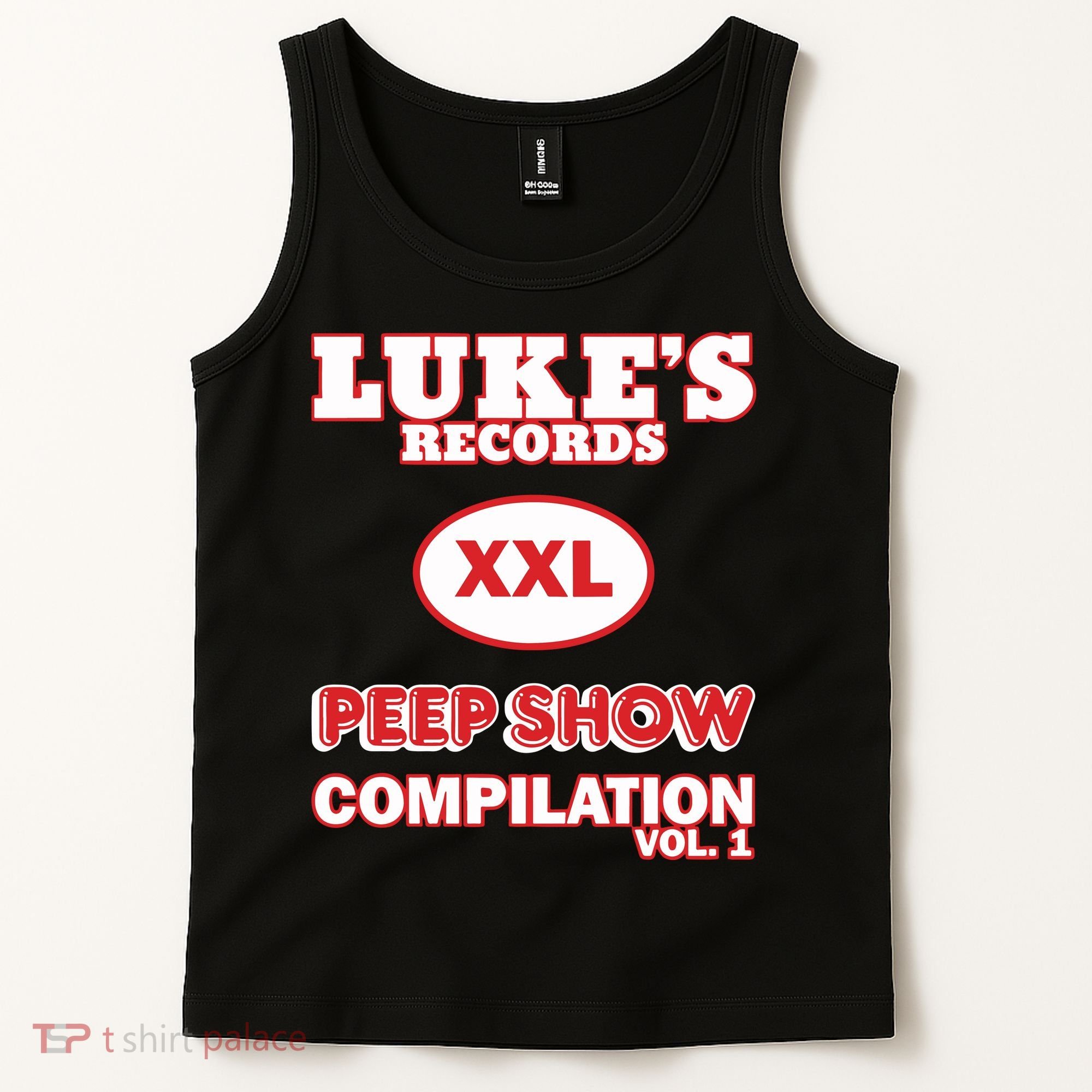 Lukes Records Xxl Peep Show Compilation Vol 1 Tank Top