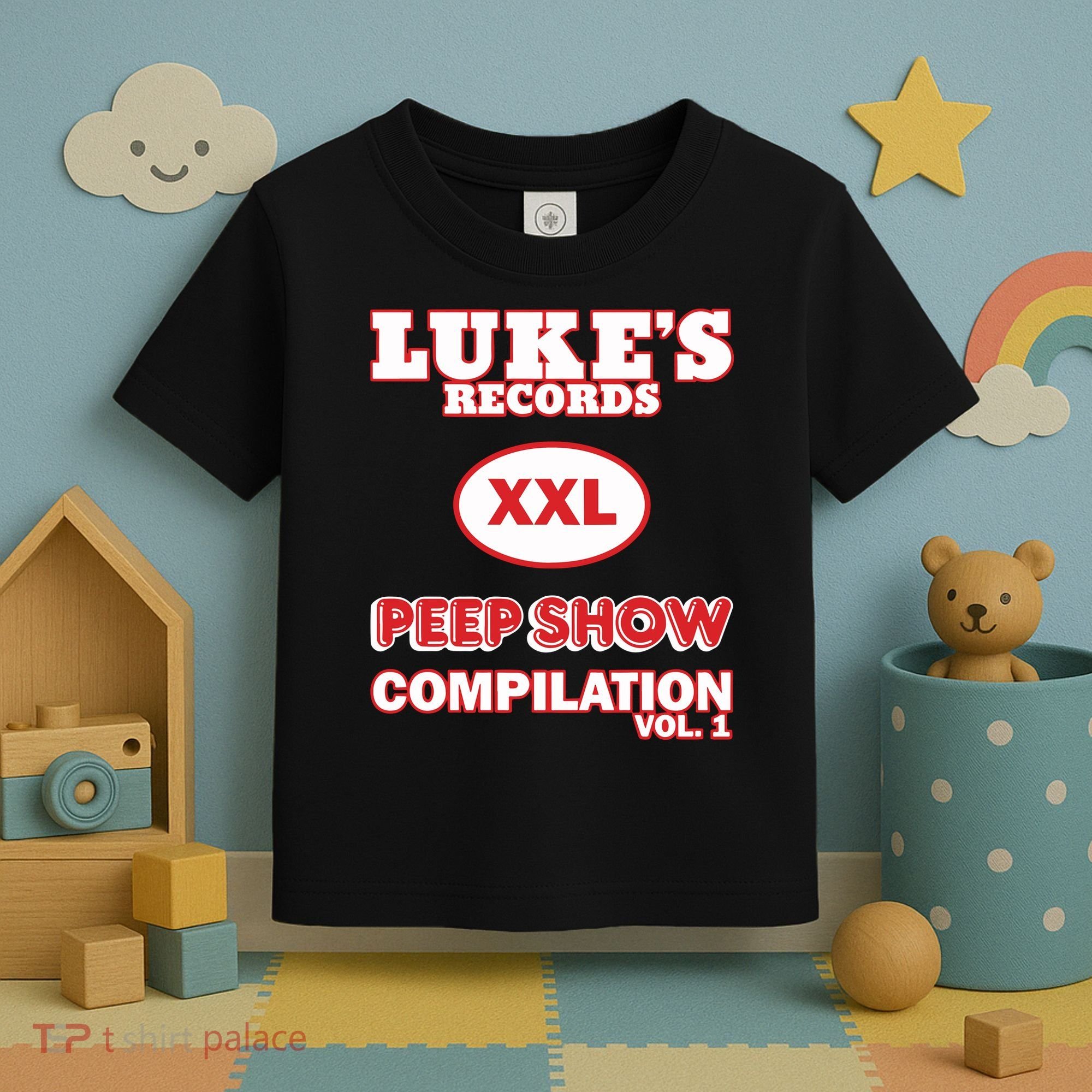 Lukes Records Xxl Peep Show Compilation Vol 1 Toddler T-Shirt