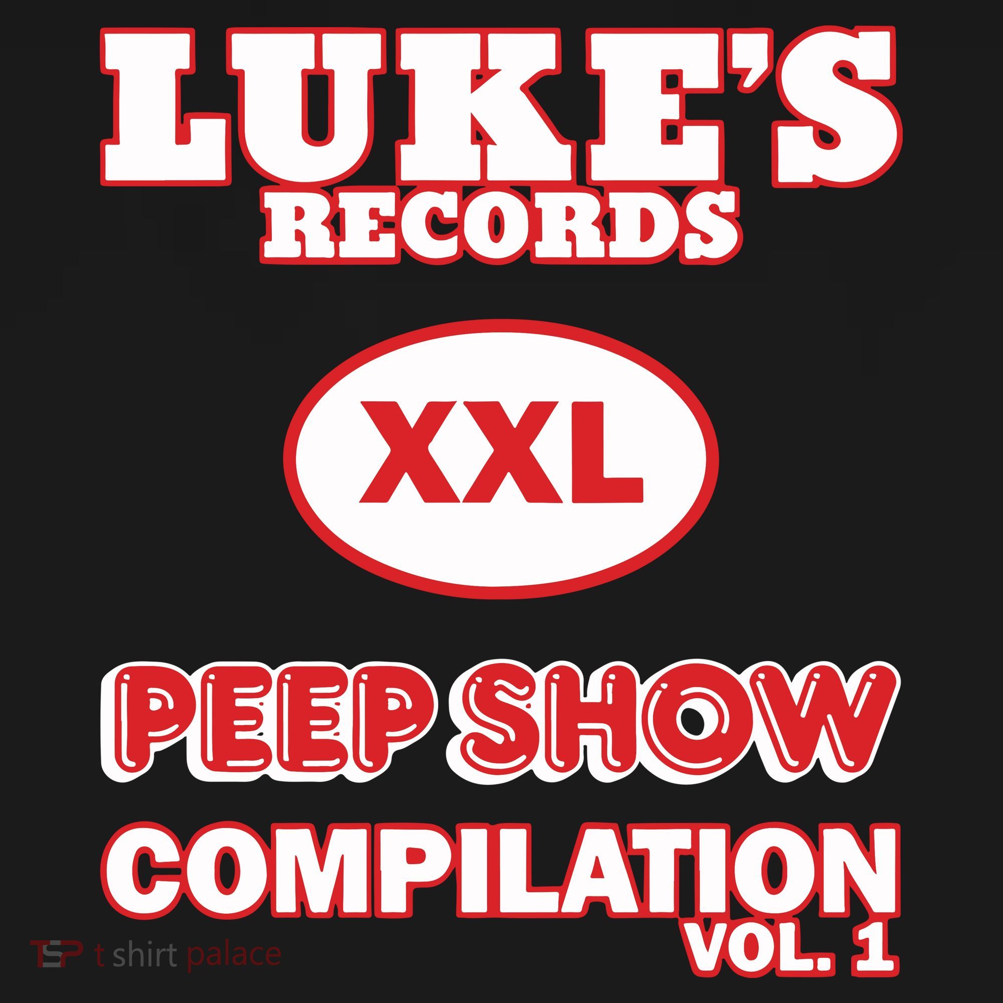 Lukes Records Xxl Peep Show Compilation Vol 1 Women's Long Sleeve Shirt