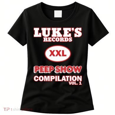 Lukes Records Xxl Peep Show Compilation Vol 1 Women's T-Shirt