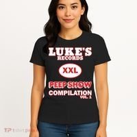 Lukes Records Xxl Peep Show Compilation Vol 1 Women's T-Shirt thumb 4
