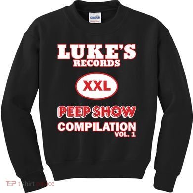 Lukes Records Xxl Peep Show Compilation Vol 1 Kids Sweatshirt