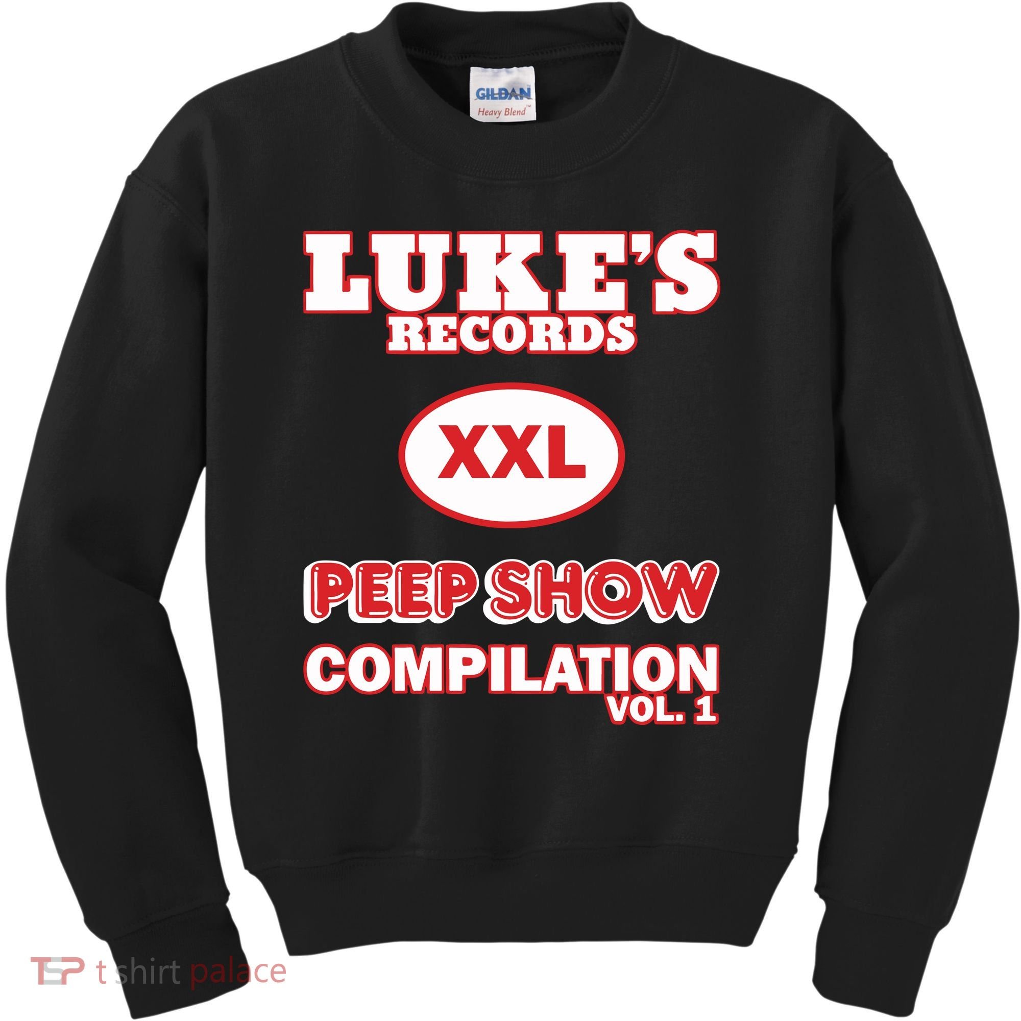 Lukes Records Xxl Peep Show Compilation Vol 1 Kids Sweatshirt